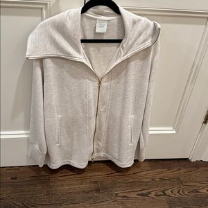 Varley Raleigh Zip Through Sweat Shirt Size Large excellent condition
